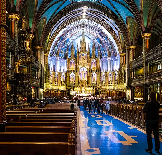 Basilique notre-dame de Montreal